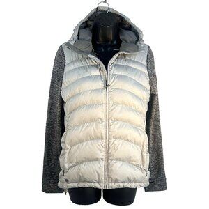 Outdoor Research Down Jacket‎ Womens Gray Plaza Hoody Puffer S/P